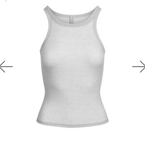 Skims sheer ribbed tank & tee